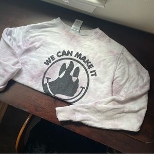 Light purple tie dye Sweatshirt